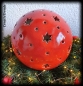 Preview: Keramik Lichterkugel große Sternenkugel wunderschöne Weihnacht