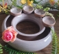 Preview: Blumenring Steckring  Keramik