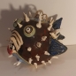 Preview: Kugelfisch aus Keramik Handarbeit Unikat