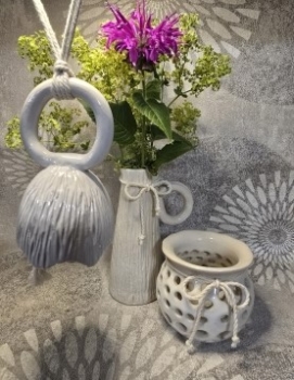 Vase Sylva klein Vasen mit runden Henkel