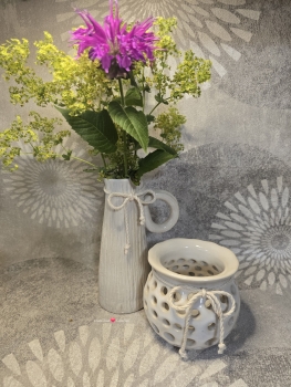 Vase Sylva klein Vasen mit runden Henkel
