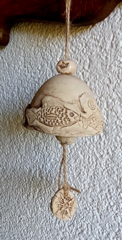 Kramikglöckchen Glocke Handgemacht klingende Keramikglocke