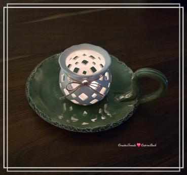 Preview: Keramik Kammerleuchter Hermine