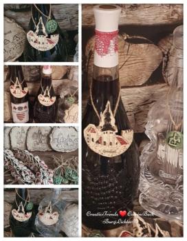 Preview: BurgLichter Flaschenanhänger Burg Querfurt