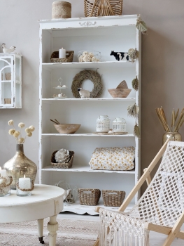 Laterne Shabby Chic zum hängen und stehen