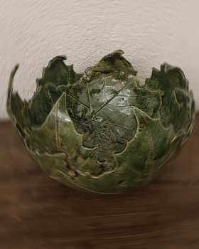 Große Keramik Pflanzschale Servierschale Obstschale Übertopf Ceramic bowl large
