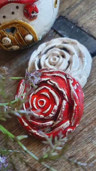 Vintage Keramik Rose