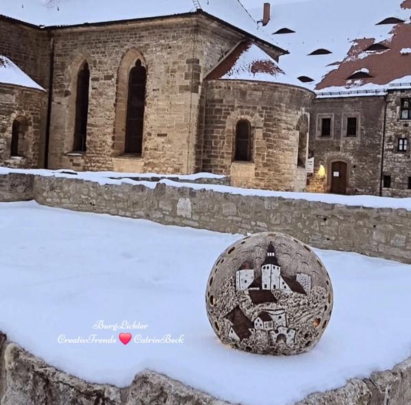 BurgLicht Keramik Lichtkugel