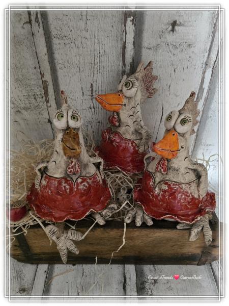 Keramik Huh Isolde - Mobile Kanntenhocker