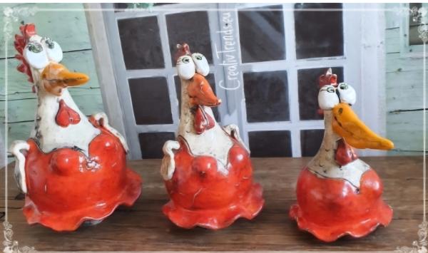 Keramik Huh Isolde - Mobile Kanntenhocker