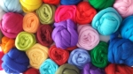 Feine Kammzug Schurwolle in schönen Farben